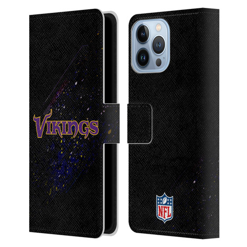 NFL Minnesota Vikings Logo Blur Leather Book Wallet Case Cover For Apple iPhone 13 Pro Max NFL Minnesota Vikings Logo Blur Leather Book Wallet Case Cover For Apple iPhone 13 Pro Max
