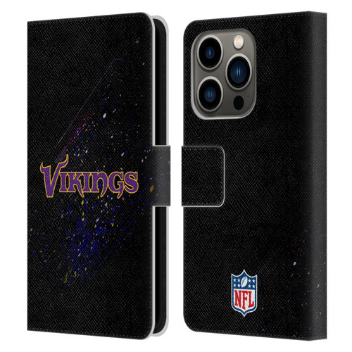 NFL Minnesota Vikings Logo Blur Leather Book Wallet Case Cover For Apple iPhone 14 Pro NFL Minnesota Vikings Logo Blur Leather Book Wallet Case Cover For Apple iPhone 14 Pro