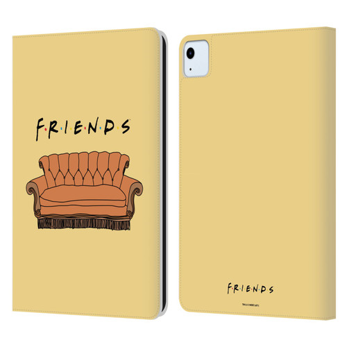 Friends TV Show Iconic Couch Leather Book Wallet Case Cover For Apple iPad Air 11 2020/2022/2024