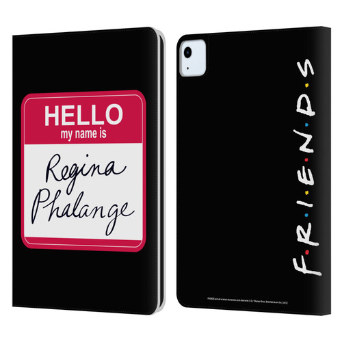 Friends TV Show Key Art Regina Phalange Leather Book Wallet Case Cover For Apple iPad Air 11 2020/2022/2024