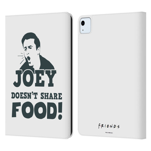 Friends TV Show Quotes Joey Food Leather Book Wallet Case Cover For Apple iPad Air 11 2020/2022/2024
