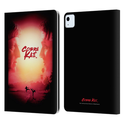 Cobra Kai Graphics 2 Season 2 Poster Leather Book Wallet Case Cover For Apple iPad Air 11 2020/2022/2024