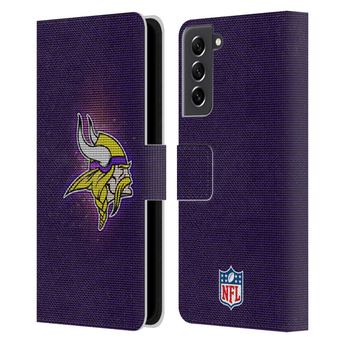 NFL Minnesota Vikings Artwork LED Leather Book Wallet Case Cover For Samsung Galaxy S21 FE 5G NFL Minnesota Vikings Artwork LED Leather Book Wallet Case Cover For Samsung Galaxy S21 FE 5G