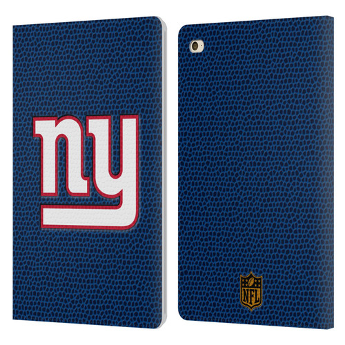 NFL New York Giants Logo Football Leather Book Wallet Case Cover For Apple iPad mini 4