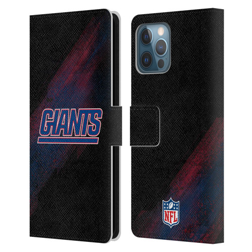 NFL New York Giants Logo Blur Leather Book Wallet Case Cover For Apple iPhone 12 Pro Max NFL New York Giants Logo Blur Leather Book Wallet Case Cover For Apple iPhone 12 Pro Max