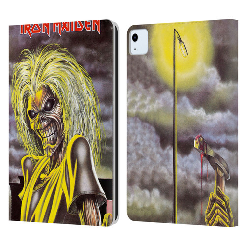 Iron Maiden Album Covers Killers Leather Book Wallet Case Cover For Apple iPad Air 2020 / 2022