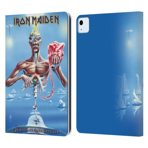 Iron Maiden Album Covers SSOSS Leather Book Wallet Case Cover For Apple iPad Air 2020 / 2022