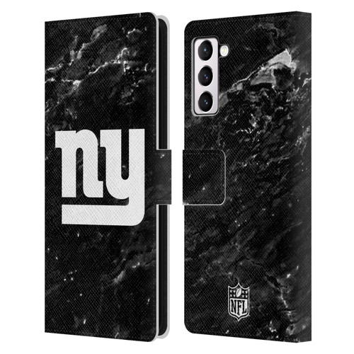 NFL New York Giants Artwork Marble Leather Book Wallet Case Cover For Samsung Galaxy S21+ 5G