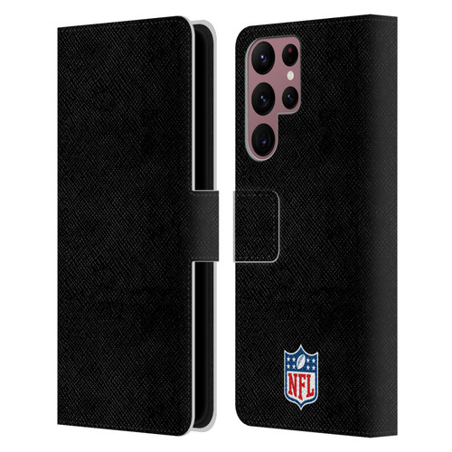 NFL New York Jets Logo Helmet Leather Book Wallet Case Cover For Samsung Galaxy S22 Ultra 5G