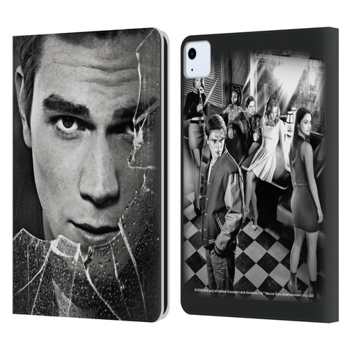 Riverdale Broken Glass Portraits Archie Andrews Leather Book Wallet Case Cover For Apple iPad Air 11 2020/2022/2024