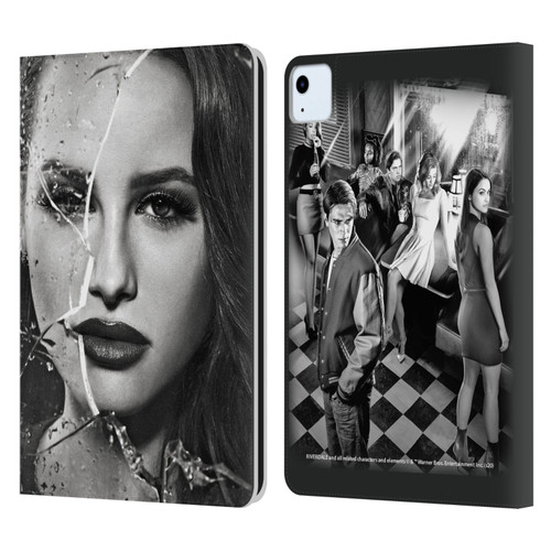 Riverdale Broken Glass Portraits Cheryl Blossom Leather Book Wallet Case Cover For Apple iPad Air 11 2020/2022/2024