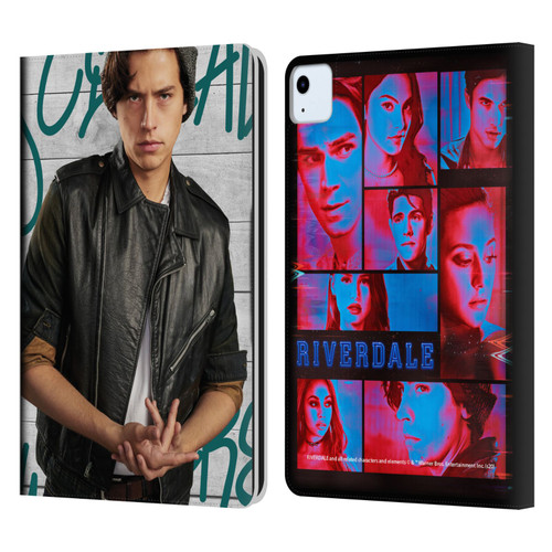 Riverdale Posters Jughead Jones 3 Leather Book Wallet Case Cover For Apple iPad Air 2020 / 2022