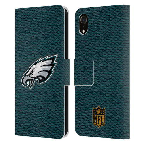NFL Philadelphia Eagles Logo Football Leather Book Wallet Case Cover For Apple iPhone XR NFL Philadelphia Eagles Logo Football Leather Book Wallet Case Cover For Apple iPhone XR