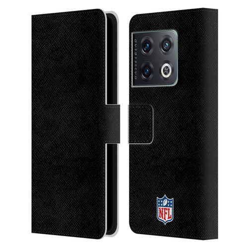 NFL Philadelphia Eagles Logo Distressed Look Leather Book Wallet Case Cover For OnePlus 10 Pro