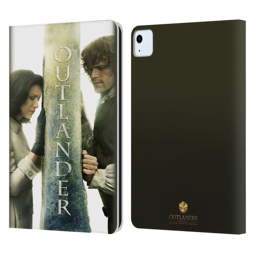 Outlander Key Art Season 3 Poster Leather Book Wallet Case Cover For Apple iPad Air 11 2020/2022/2024