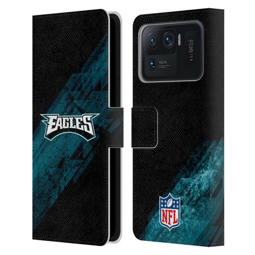 NFL Philadelphia Eagles Logo Blur Leather Book Wallet Case Cover For Xiaomi Mi 11 Ultra