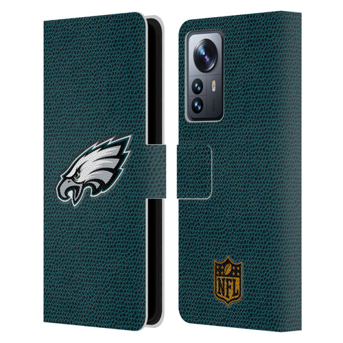 NFL Philadelphia Eagles Logo Football Leather Book Wallet Case Cover For Xiaomi 12 Pro
