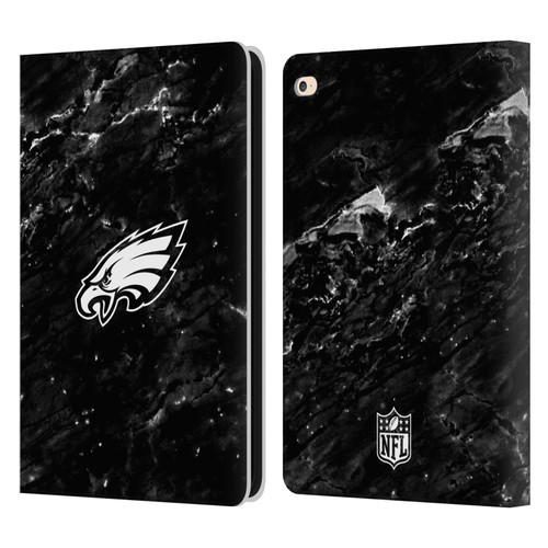 NFL Philadelphia Eagles Artwork Marble Leather Book Wallet Case Cover For Apple iPad Air 2 (2014)