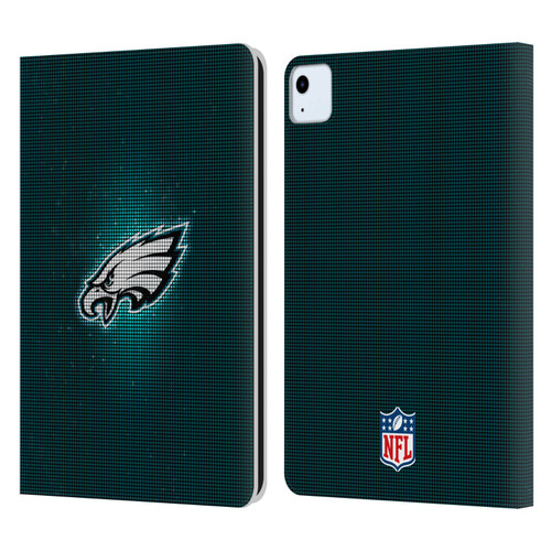 NFL Philadelphia Eagles Artwork LED Leather Book Wallet Case Cover For Apple iPad Air 2020 / 2022