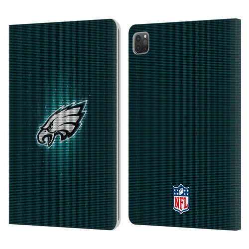 NFL Philadelphia Eagles Artwork LED Leather Book Wallet Case Cover For Apple iPad Pro 11 2020 / 2021 / 2022