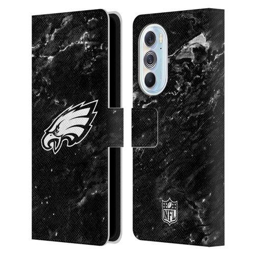 NFL Philadelphia Eagles Artwork Marble Leather Book Wallet Case Cover For Motorola Edge X30