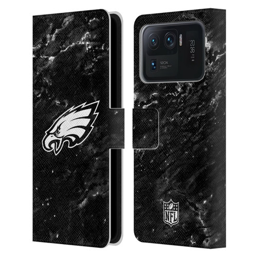 NFL Philadelphia Eagles Artwork Marble Leather Book Wallet Case Cover For Xiaomi Mi 11 Ultra