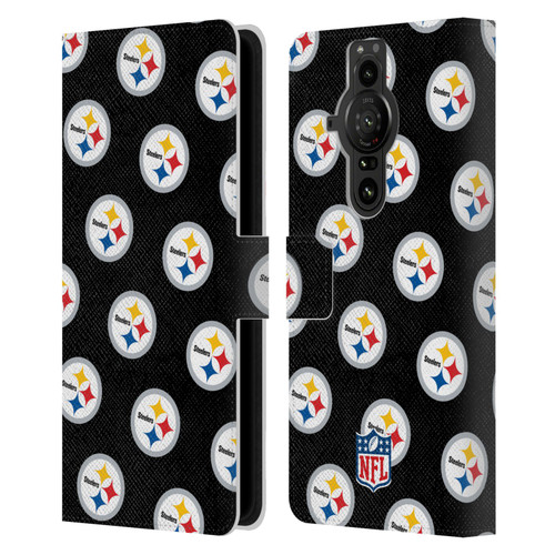 NFL Pittsburgh Steelers Artwork Patterns Leather Book Wallet Case Cover For Sony Xperia Pro-I