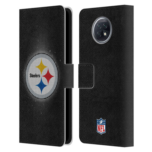 NFL Pittsburgh Steelers Artwork LED Leather Book Wallet Case Cover For Xiaomi Redmi Note 9T 5G