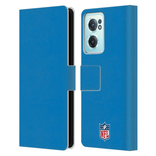 NFL Los Angeles Chargers Logo Stripes Leather Book Wallet Case Cover For OnePlus Nord CE 2 5G