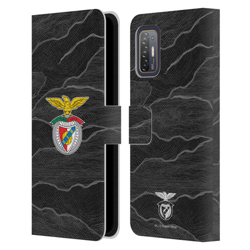 S.L. Benfica 2021/22 Crest Kit Goalkeeper Leather Book Wallet Case Cover For HTC Desire 21 Pro 5G