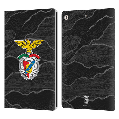 S.L. Benfica 2021/22 Crest Kit Goalkeeper Leather Book Wallet Case Cover For Apple iPad 10.2 2019/2020/2021