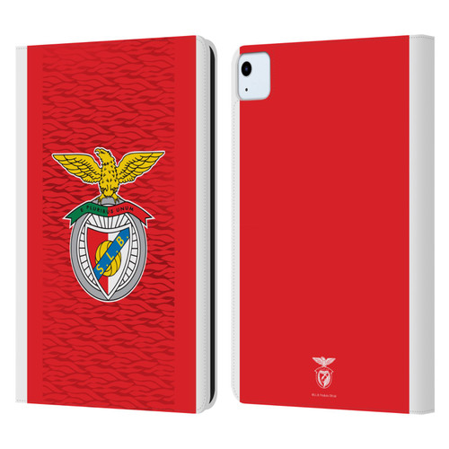S.L. Benfica 2021/22 Crest Kit Home Leather Book Wallet Case Cover For Apple iPad Air 2020 / 2022