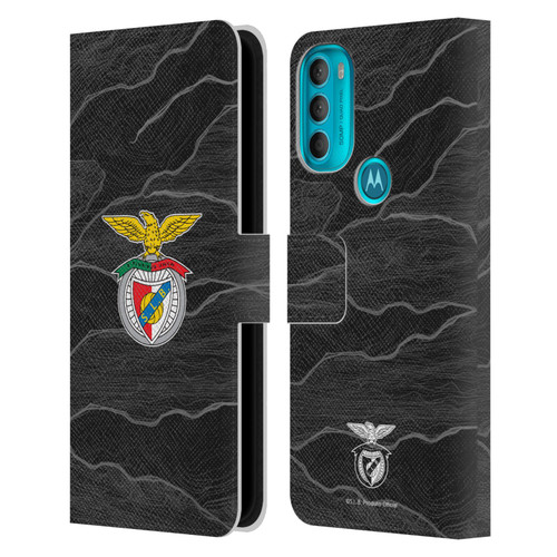 S.L. Benfica 2021/22 Crest Kit Goalkeeper Leather Book Wallet Case Cover For Motorola Moto G71 5G