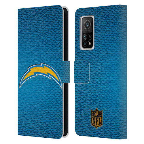 NFL Los Angeles Chargers Logo Football Leather Book Wallet Case Cover For Xiaomi Mi 10T 5G
