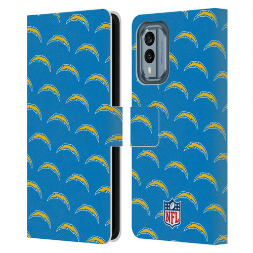 NFL Los Angeles Chargers Artwork Patterns Leather Book Wallet Case Cover For Nokia X30