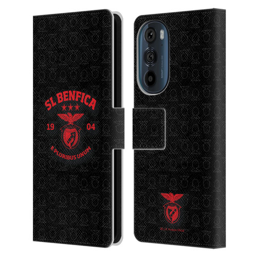 S.L. Benfica 2021/22 Crest E Pluribus Unum Leather Book Wallet Case Cover For Motorola Edge 30