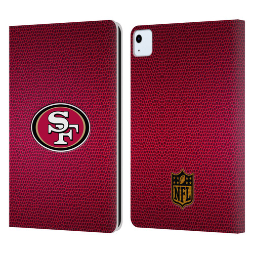 NFL San Francisco 49Ers Logo Football Leather Book Wallet Case Cover For Apple iPad Air 2020 / 2022
