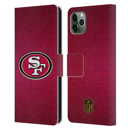 NFL San Francisco 49Ers Logo Football Leather Book Wallet Case Cover For Apple iPhone 11 Pro Max