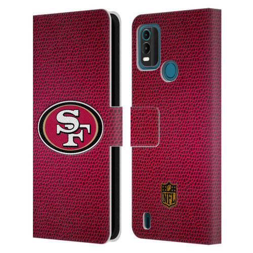 NFL San Francisco 49Ers Logo Football Leather Book Wallet Case Cover For Nokia G11 Plus