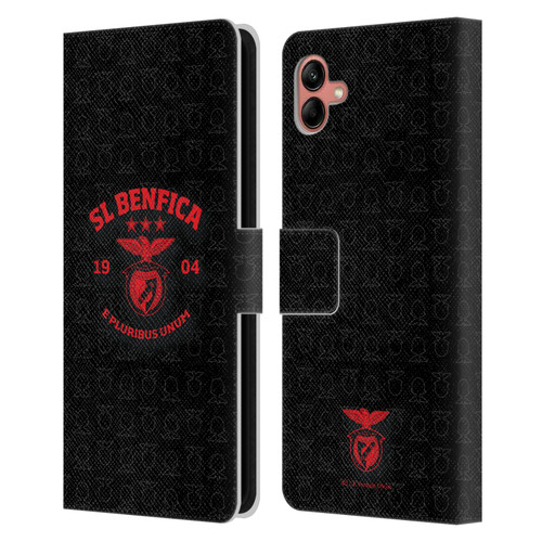 S.L. Benfica 2021/22 Crest E Pluribus Unum Leather Book Wallet Case Cover For Samsung Galaxy A04 (2022)