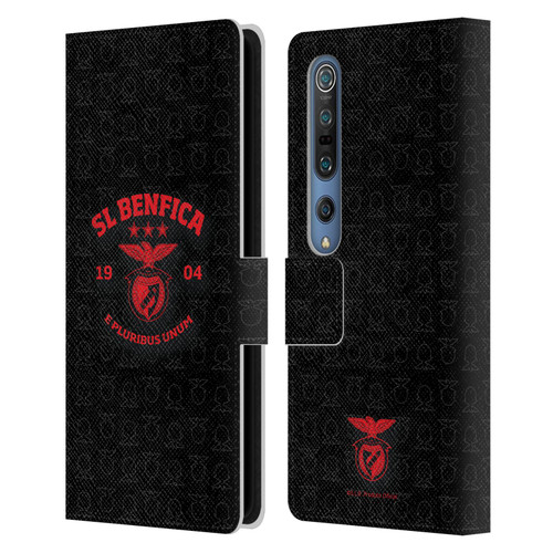 S.L. Benfica 2021/22 Crest E Pluribus Unum Leather Book Wallet Case Cover For Xiaomi Mi 10 5G / Mi 10 Pro 5G
