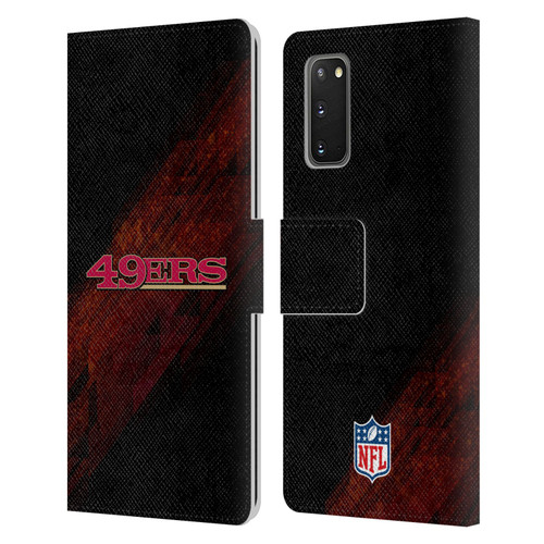 NFL San Francisco 49Ers Logo Blur Leather Book Wallet Case Cover For Samsung Galaxy S20 / S20 5G
