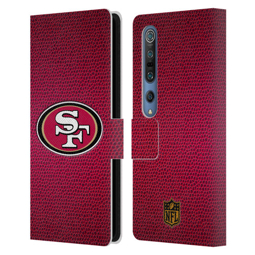 NFL San Francisco 49Ers Logo Football Leather Book Wallet Case Cover For Xiaomi Mi 10 5G / Mi 10 Pro 5G