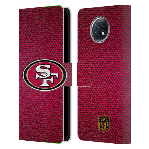 NFL San Francisco 49Ers Logo Football Leather Book Wallet Case Cover For Xiaomi Redmi Note 9T 5G