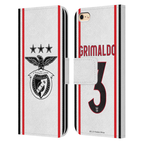 S.L. Benfica 2021/22 Players Away Kit Álex Grimaldo Leather Book Wallet Case Cover For Apple iPhone 6 / iPhone 6s