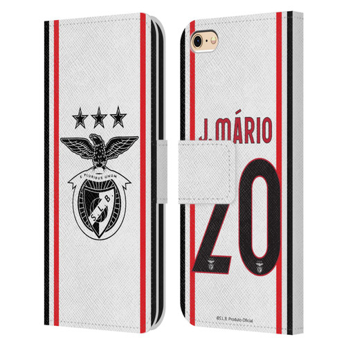 S.L. Benfica 2021/22 Players Away Kit João Mário Leather Book Wallet Case Cover For Apple iPhone 6 / iPhone 6s