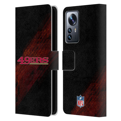 NFL San Francisco 49Ers Logo Blur Leather Book Wallet Case Cover For Xiaomi 12 Pro