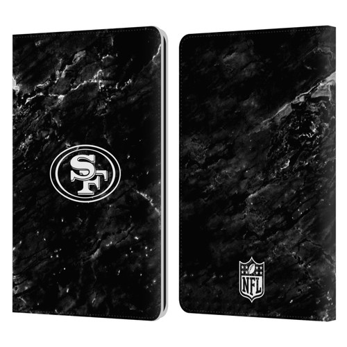 NFL San Francisco 49ers Artwork Marble Leather Book Wallet Case Cover For Amazon Kindle Paperwhite 1 / 2 / 3