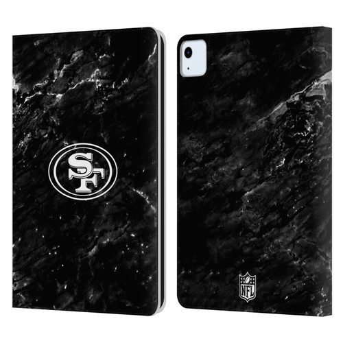 NFL San Francisco 49ers Artwork Marble Leather Book Wallet Case Cover For Apple iPad Air 2020 / 2022