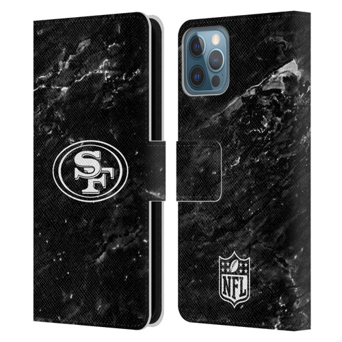NFL San Francisco 49ers Artwork Marble Leather Book Wallet Case Cover For Apple iPhone 12 / iPhone 12 Pro NFL San Francisco 49ers Artwork Marble Leather Book Wallet Case Cover For Apple iPhone 12 / iPhone 12 Pro
